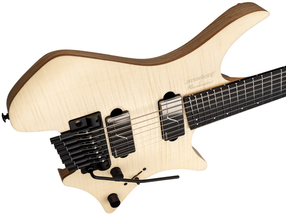 Strandberg Boden Prog Nx 7c Multiscale 2h Fishman Fluence Modern Trem Mn - Natural Flame - Guitare Électrique Multi-scale - Variation 3