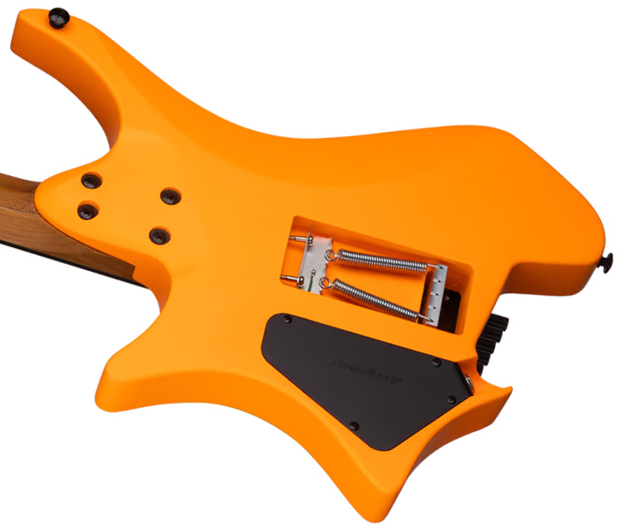 Strandberg Boden Standard Nx 6c Multiscale 2h Trem Eb - Neon Orange Satin - Guitare Électrique Multi-scale - Variation 11