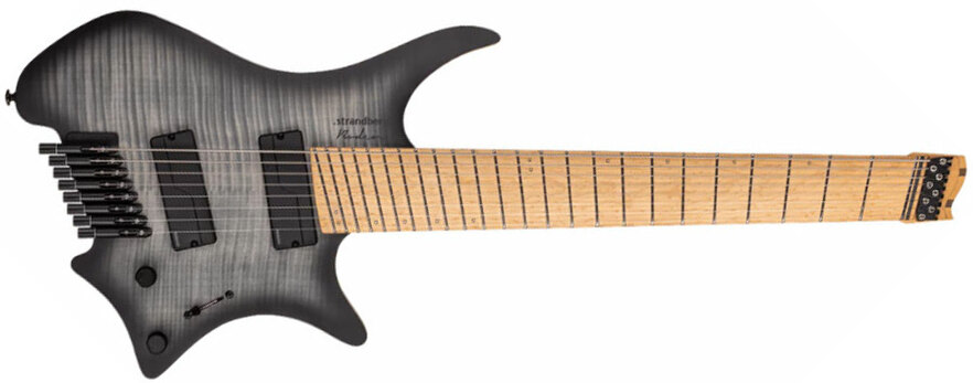 Strandberg Boden Original Nx 8c Multiscale 2h Fishman Fluence Modern Ht Mn - Charcoal Black - Guitare Électrique Multi-scale - Main picture