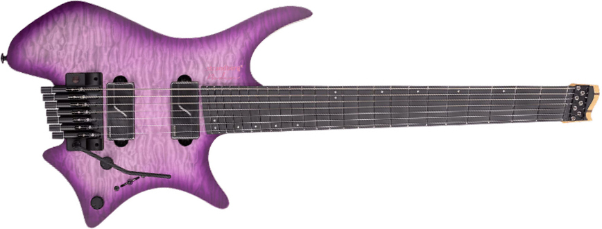 Strandberg Boden Prog Nx 7c Multiscale 2h Fishman Fluence Modern Trem Mn - Twilight Purple - Guitare Électrique Multi-scale - Main picture