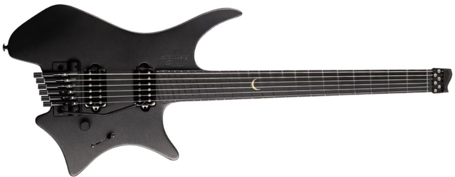 Strandberg Plini Edition Boden Nx6 Neck-thru Signature Multiscale 2h Trem Ric - Black - Guitare Électrique Signature - Main picture