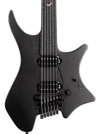 Guitare électrique multi-scale Strandberg Plini Edition Neck-Thru Boden NX6 - Black satin