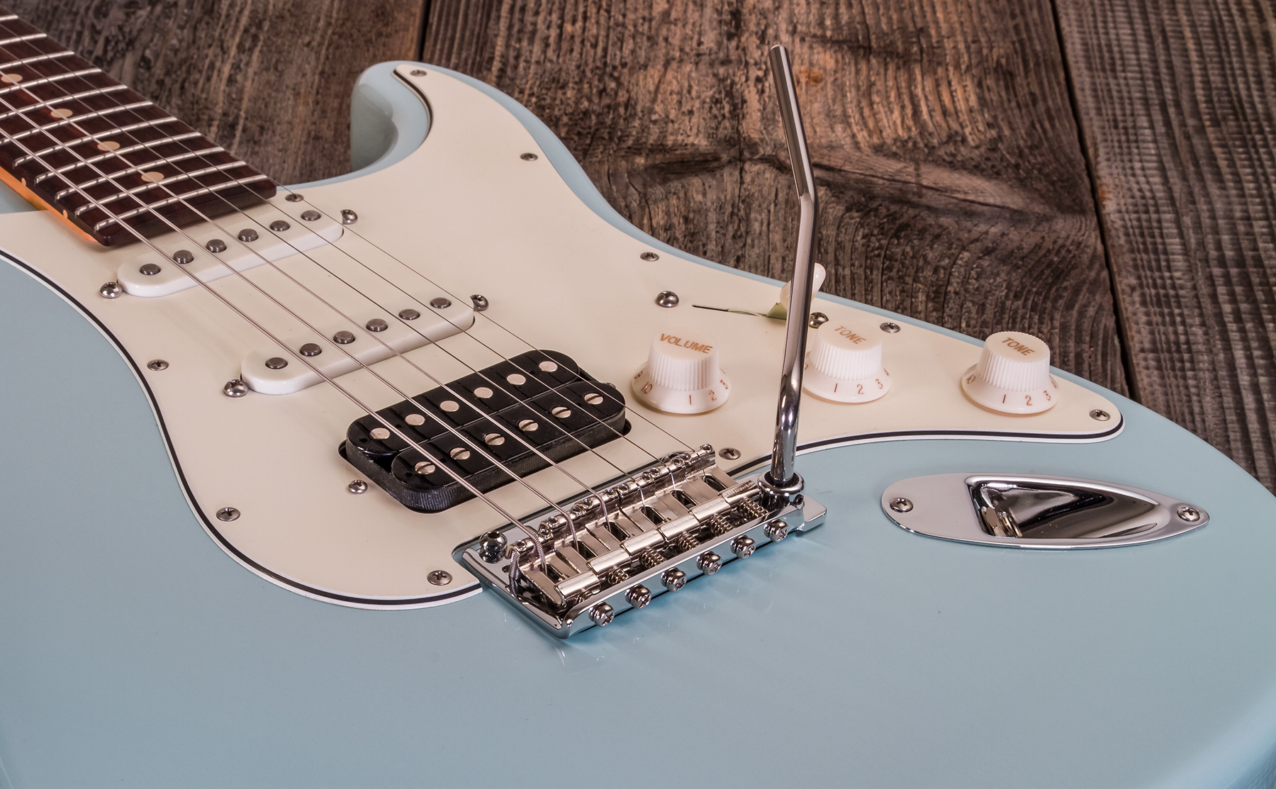 Suhr Classic S Antique 01-csa-0013 Hss Trem Rw - Light Aging Sonic Blue - Guitare Électrique Forme Str - Variation 3