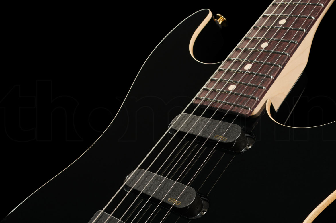 Suhr Standard Legacy 01-ltd-0032 Hss Emg Fr Rw - Black - Guitare Électrique Forme Str - Variation 3