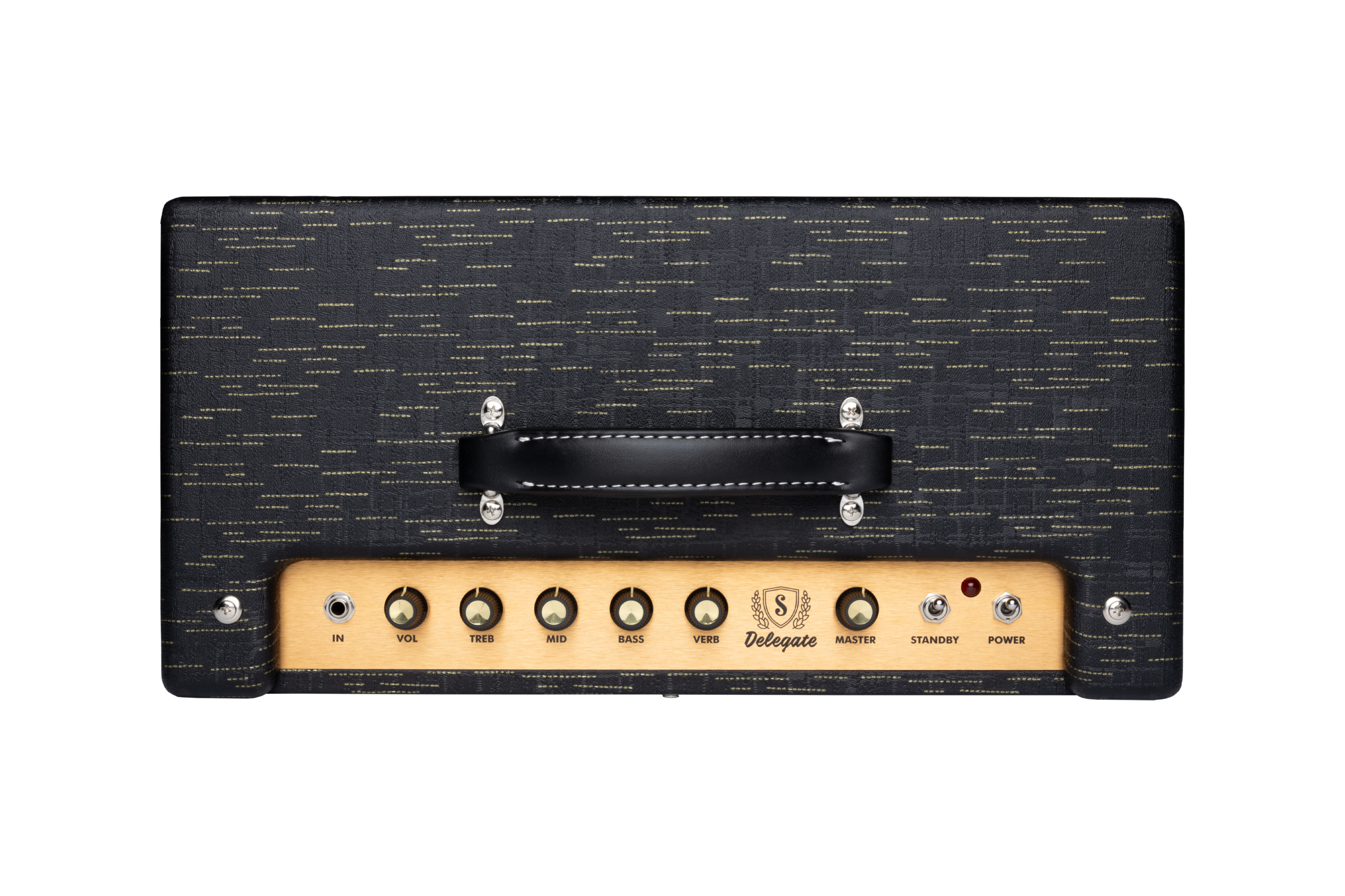 Supro Delegate Custom Black Gold Scandia 1x12 25w - Ampli Guitare Électrique Combo - Variation 3