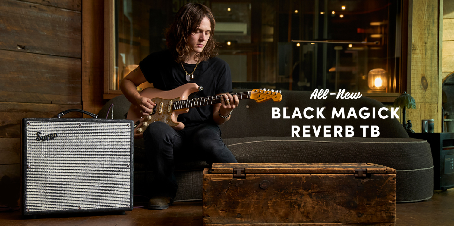 Supro Tyler Bryant Black Magick Reverb Tb Signature 35w 1x12 - Ampli Guitare Électrique Combo - Variation 3