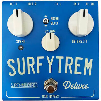 Surfy Industries Surfytrem Deluxe Dbl Tremolo - PÉdale Chorus / Flanger / Phaser / Tremolo - Main picture