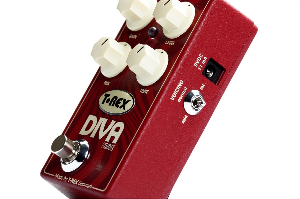 T Rex Divadrive - PÉdale Overdrive / Distortion / Fuzz - Variation 1