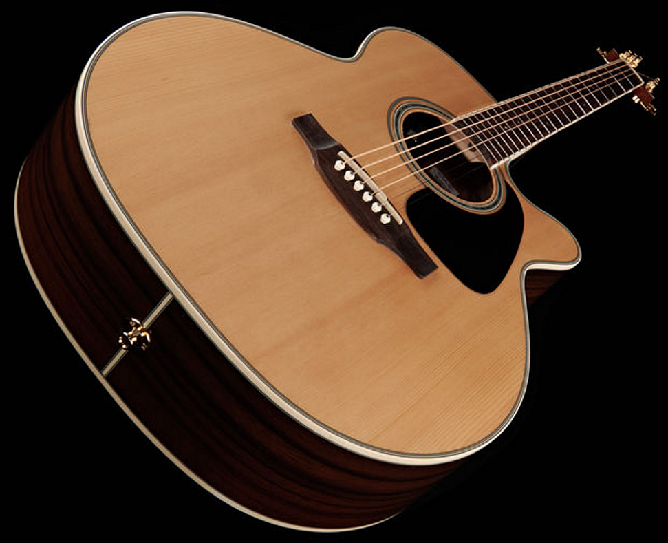 Takamine Gn51celh Nat Nex Cw Gaucher Epicea Palissandre Rw - Natural - Guitare Folk Gaucher - Variation 2