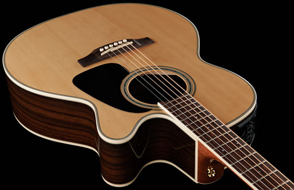 Takamine Gn51celh Nat Nex Cw Gaucher Epicea Palissandre Rw - Natural - Guitare Folk Gaucher - Variation 3