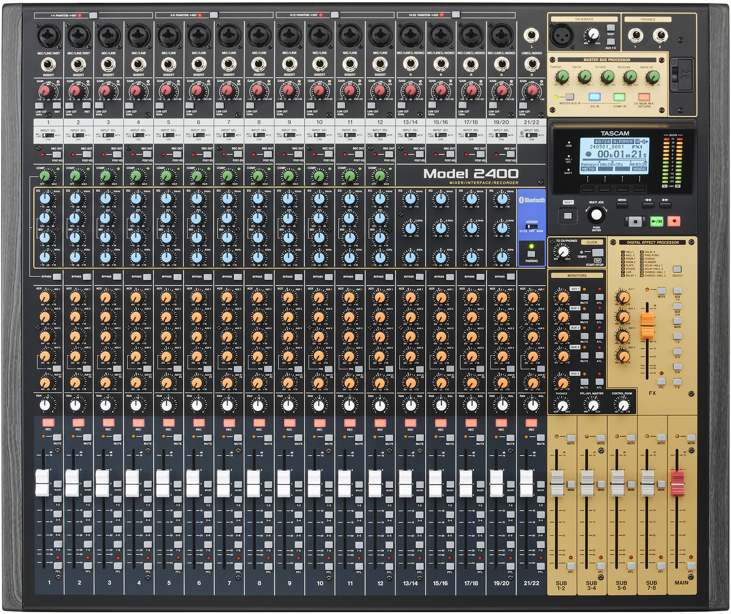 Tascam Model 2400 - Table De Mixage Analogique - Main picture