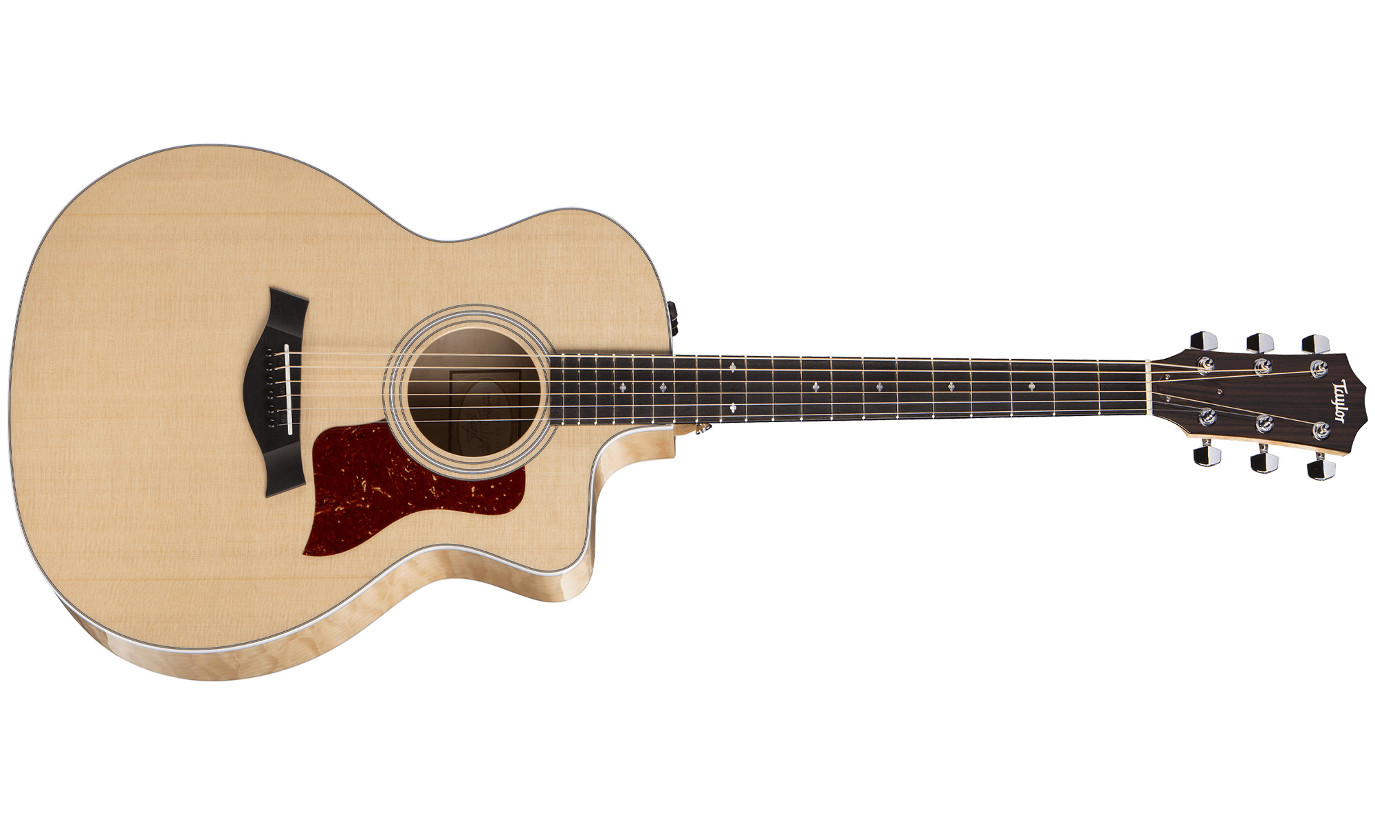 Taylor 214ce-qm Dlx Grand Auditorium Cw Epicea Erable Es2 2016 - Natural - Guitare Electro Acoustique - Variation 1