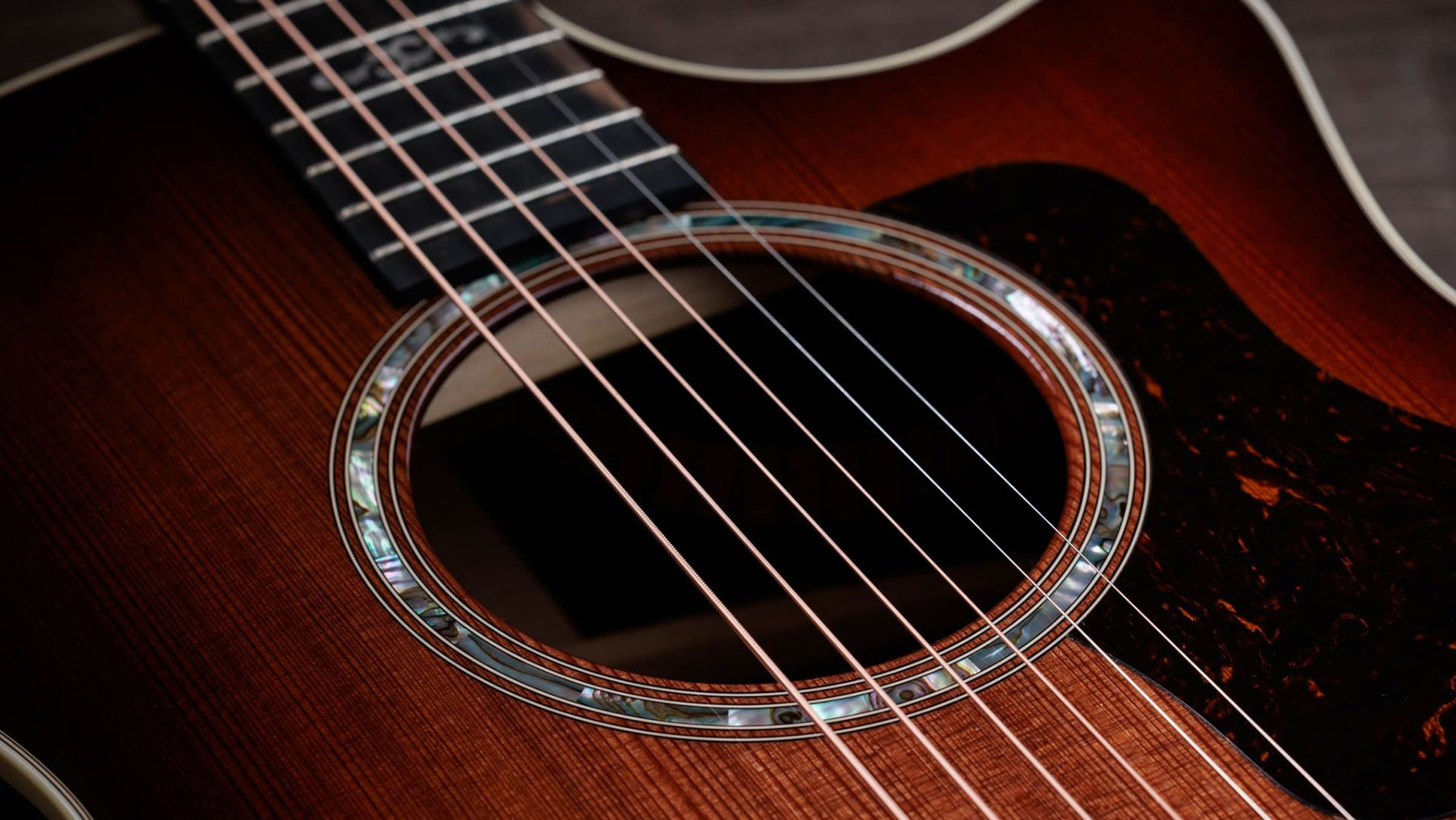 Taylor 414ce 50th Anniversary Special Ed. Grand Auditorium Cw Sinker Redwood Palissandre Eb Es2 - Shaded Edgeburst - Guitare Folk - Variation 3