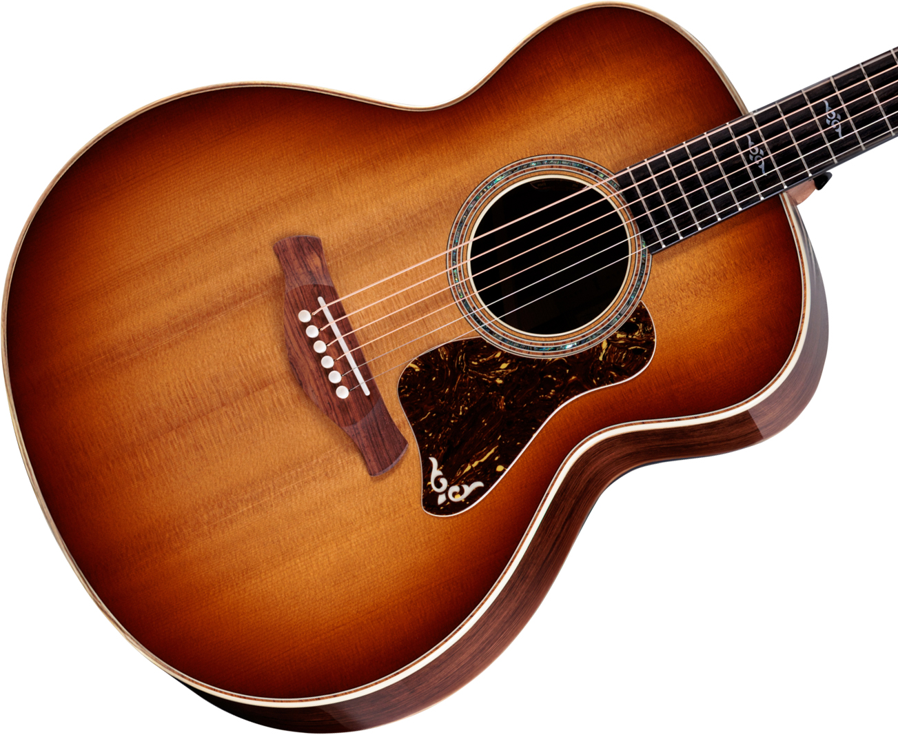 Taylor 814e Gold Label Super Auditorium Cw Epicea Palissandre Eb Lr Baggs - Sunburst - Guitare Folk - Variation 2