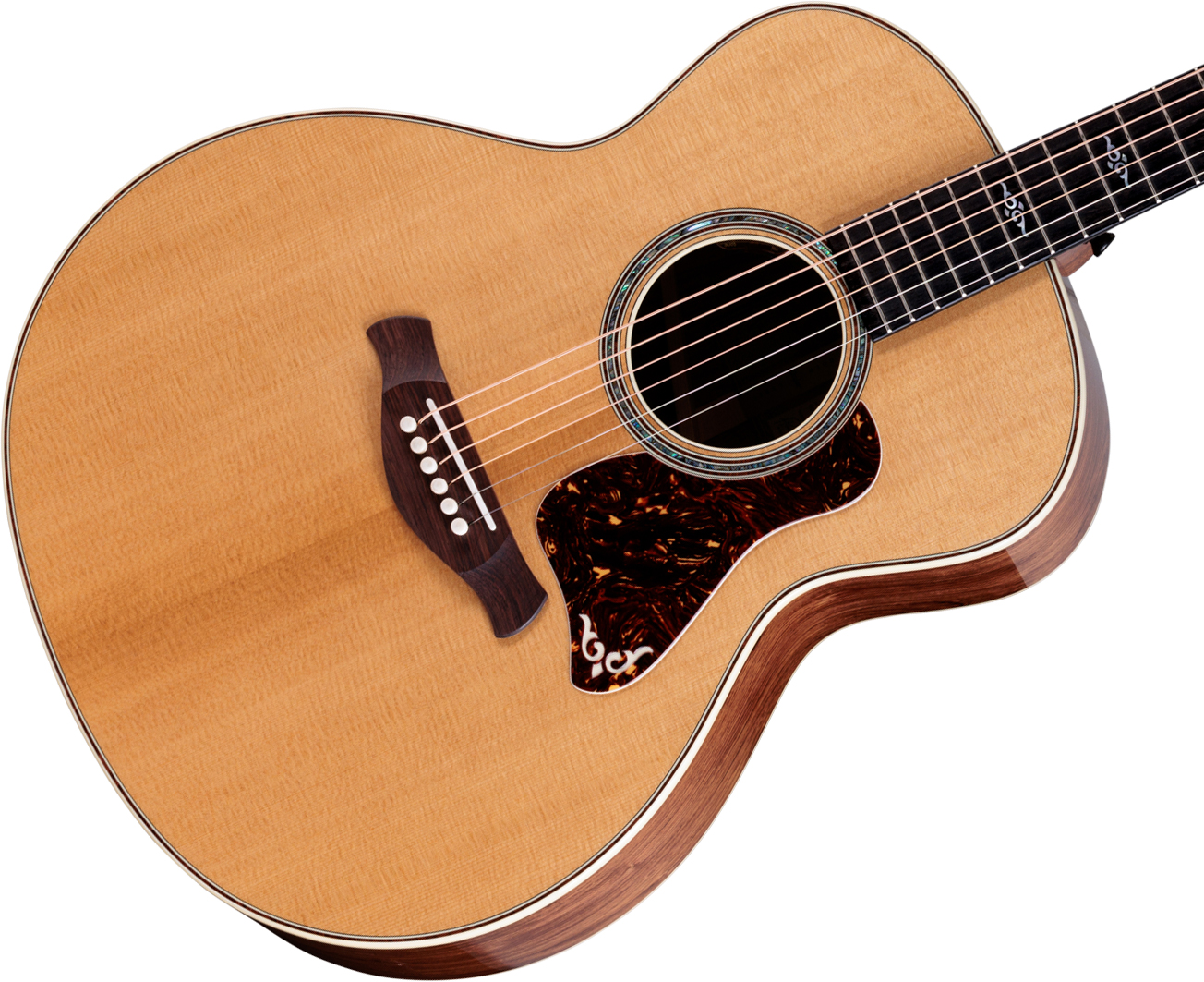 Taylor 814e Gold Label Super Auditorium Cw Epicea Palissandre Eb Lr Baggs - Natural - Guitare Folk - Variation 2