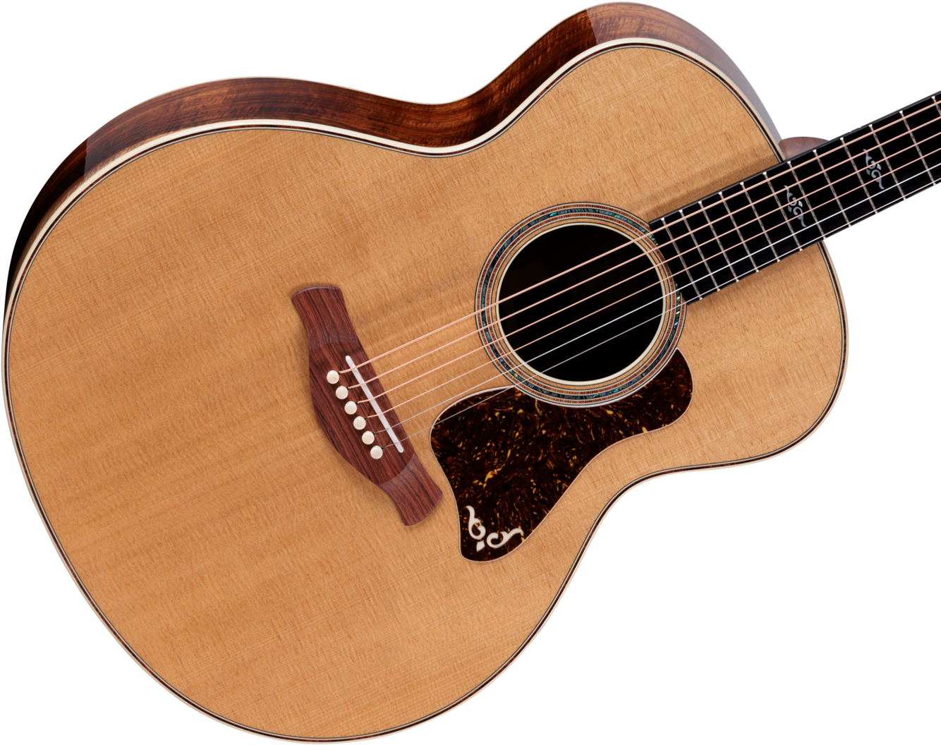 Taylor 814e Koa Gold Label Super Auditorium Cw Epicea Koa Eb Lr Baggs - Natural - Guitare Folk - Variation 2