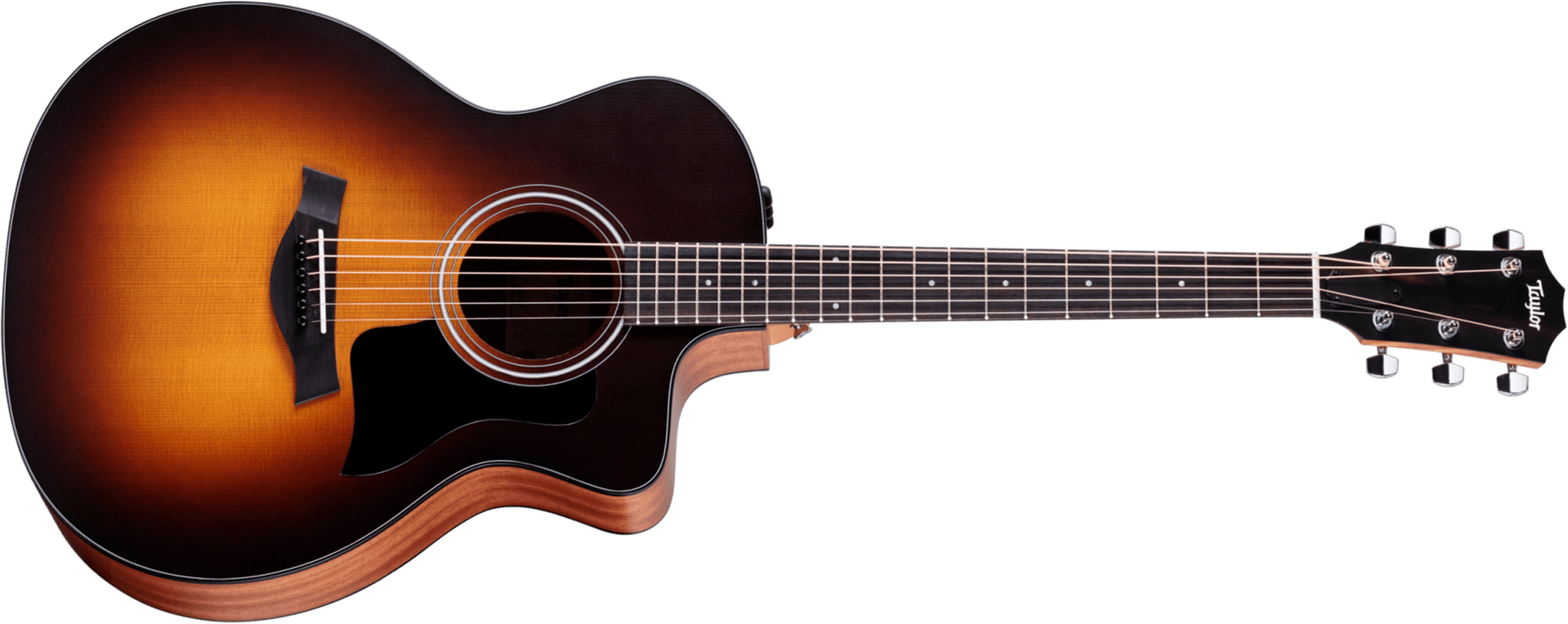 Taylor 114ce-sb Special Edition 2024 Grand Auditorium Cw Epicea Sapele Eb Es2 - Satin Sunburst Top - Guitare Folk - Main picture