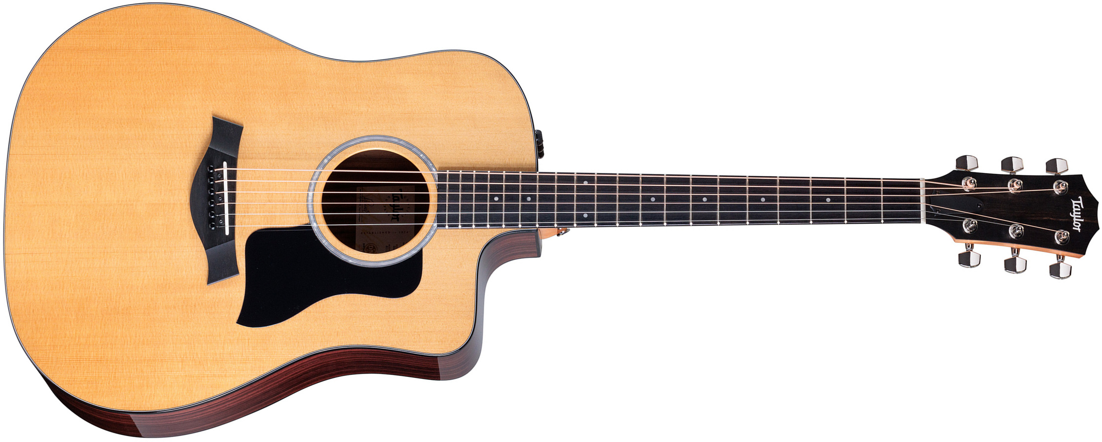 Taylor 210ce Plus 2024 Dreadnought Cw Epicea Palissandre Eb Es2 - Natural - Guitare Folk - Main picture