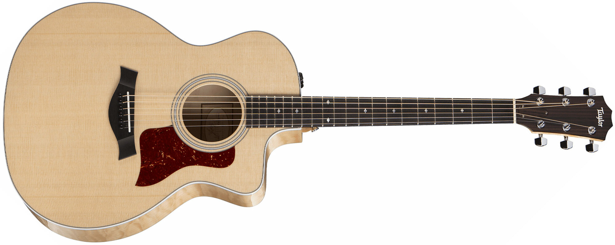 Taylor 214ce-qm Dlx Grand Auditorium Cw Epicea Erable Es2 2016 - Natural - Guitare Electro Acoustique - Main picture