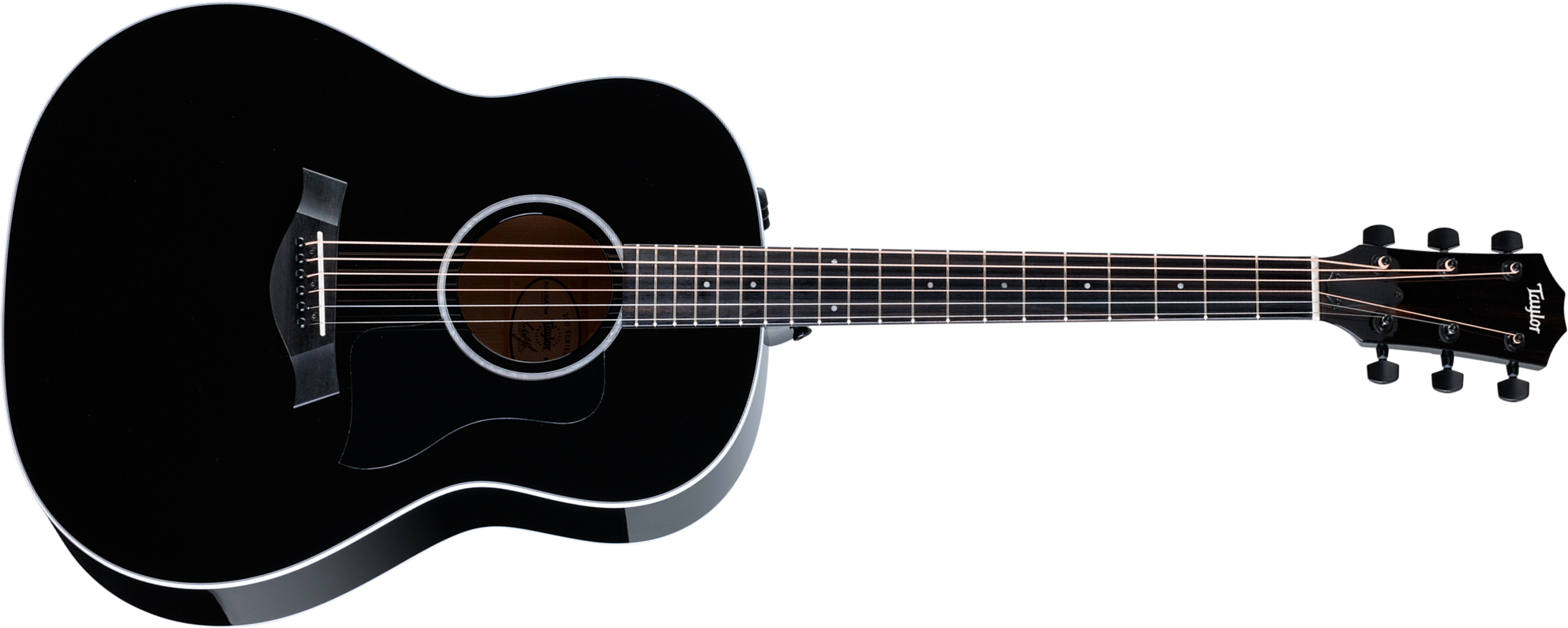 Taylor 217e-blk Plus Grand Pacific Epicea Erable Eb - Black - Guitare Folk - Main picture