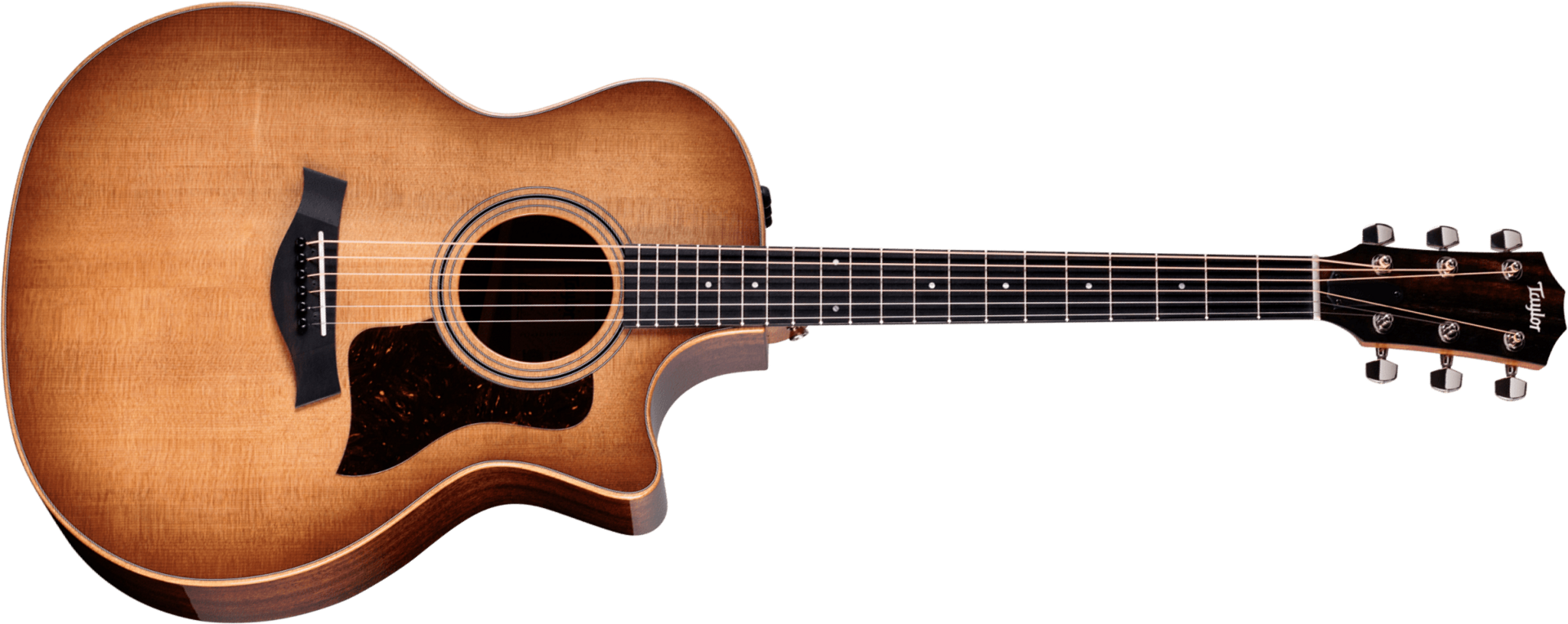 Taylor 314ce Studio Seb Grand Auditorium Cw Epicea Sapele Eb Es2 - Shaded Edge Burst - Guitare Folk - Main picture