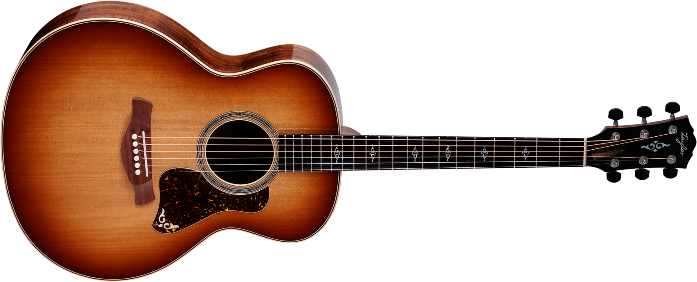 Taylor 814e Koa Gold Label Super Auditorium Cw Epicea Koa Eb Lr Baggs - Sunburst - Guitare Folk - Main picture