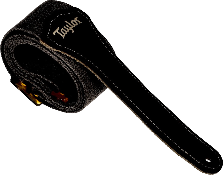 Taylor Gs Mini Guitar Strap Cotton 2-inches Black 4013-20 - Sangle Courroie - Main picture