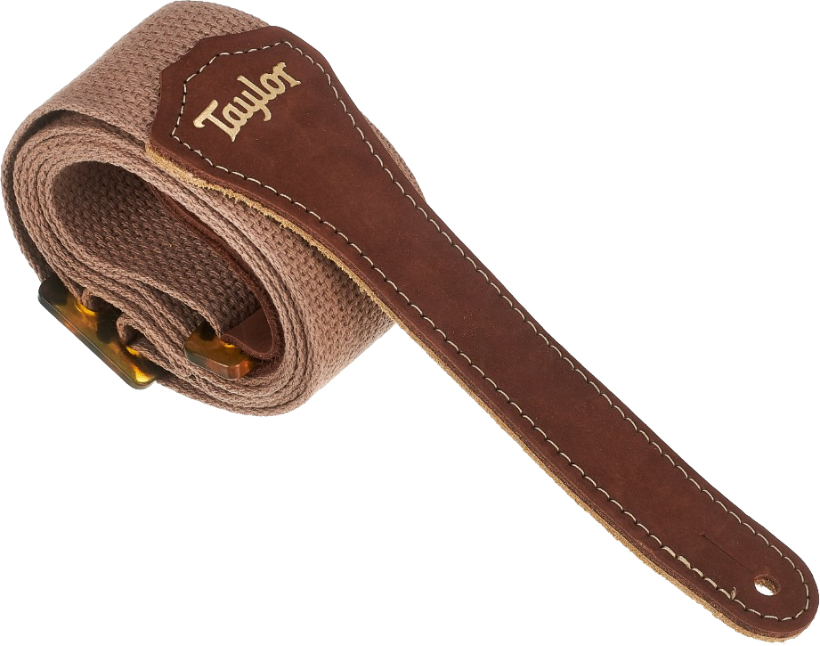 Taylor Gs Mini Guitar Strap Cotton 2-inches Tan 4011-20 - Sangle Courroie - Main picture