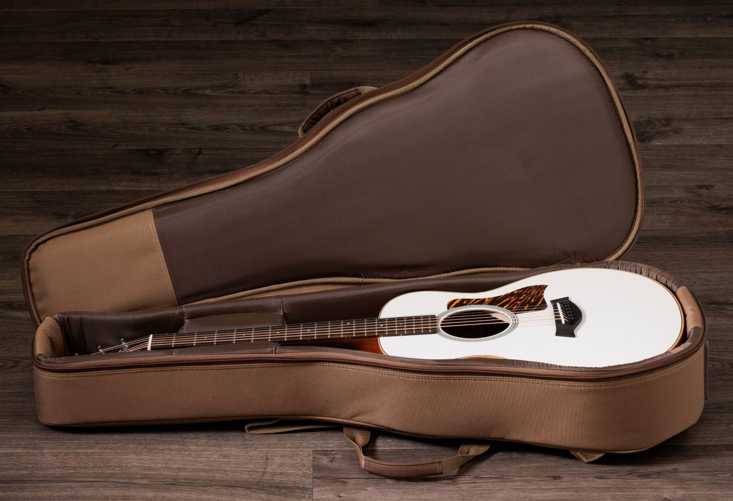 Taylor Gs Mini-e Special Edition Epicea Sapele Eb Esb - Trans White - Guitare Folk - Variation 4