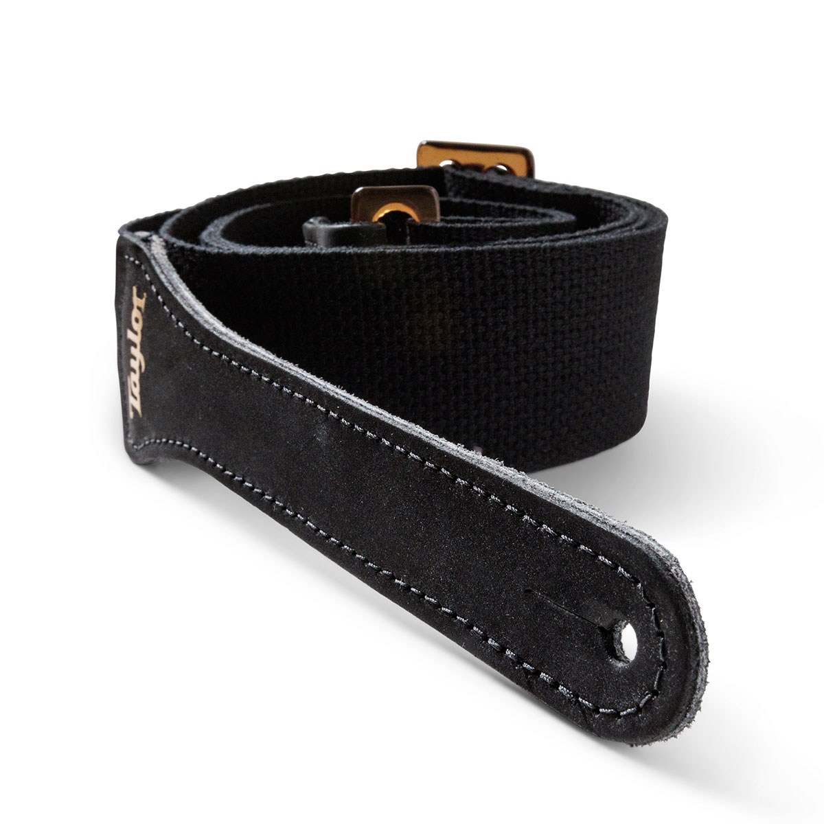 Taylor Gs Mini Guitar Strap Cotton 2-inches Black 4013-20 - Sangle Courroie - Variation 1