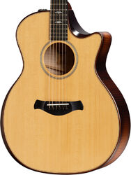 Guitare folk Taylor 614CE Builder's Edition V-Class - Natural top & wild honey burst