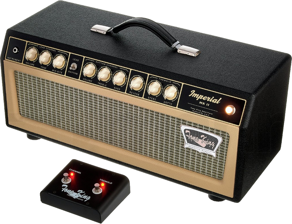 Tone King Imperial Mk Ii Head 20w Black - Ampli Guitare Électrique TÊte / PÉdale - Variation 5