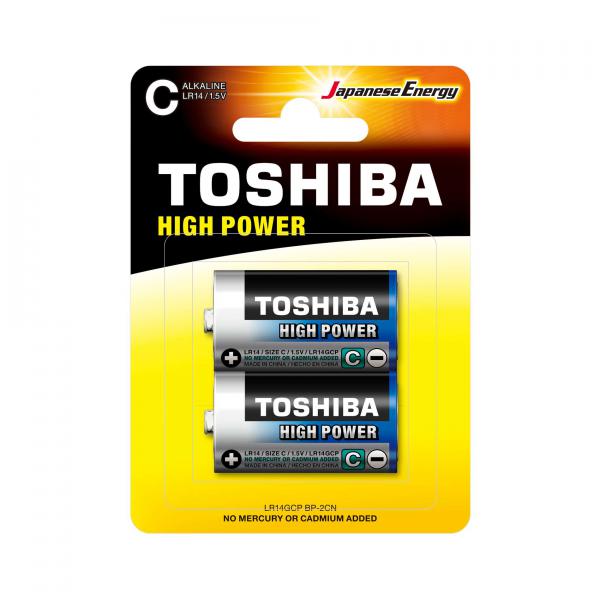 LR14 - Pack of 2 Battery Toshiba