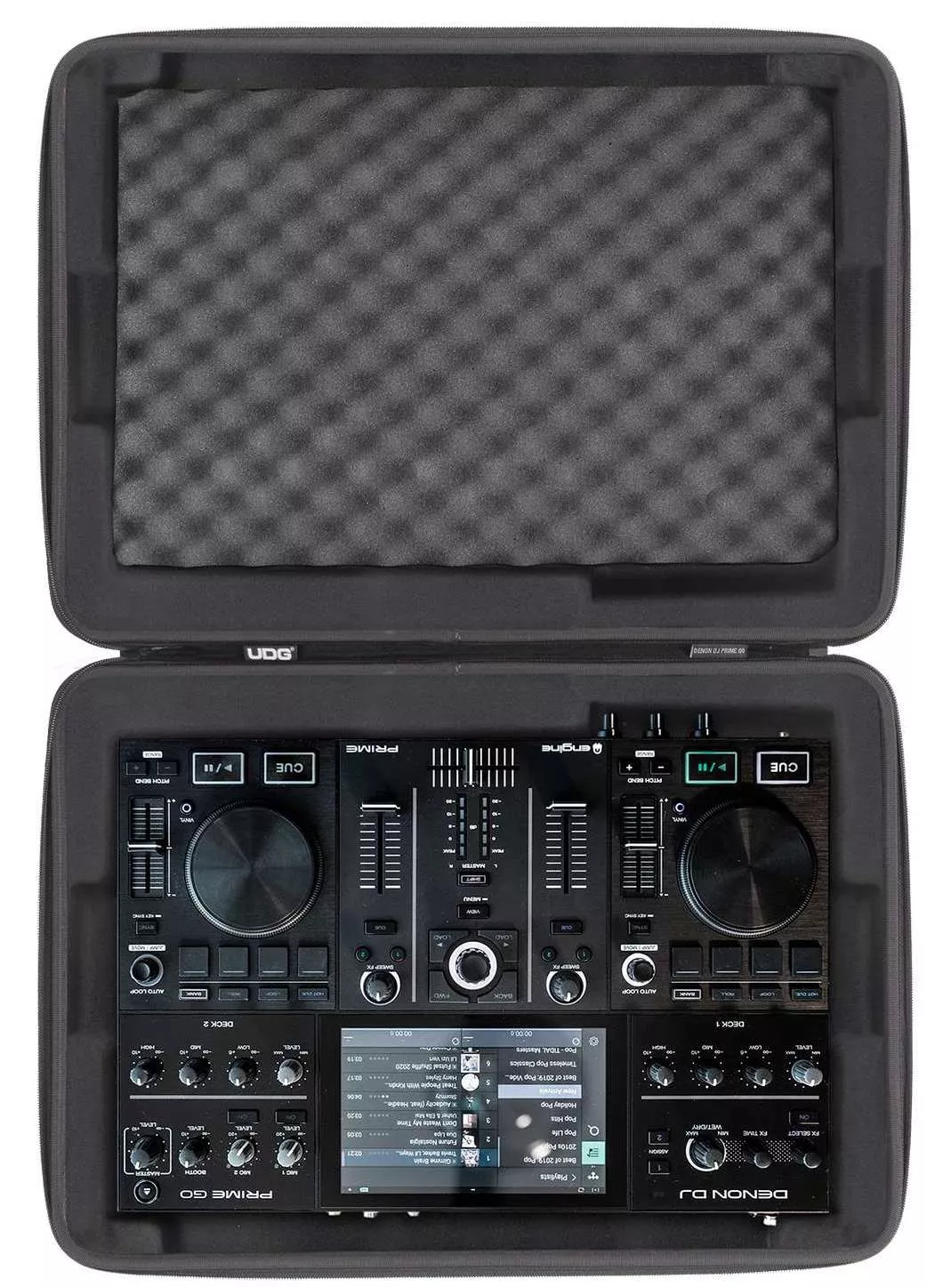 Denon dj prime go. UDG creator Denon DJ Prime go. Кейс для Denon Prime go. Denon Prime go аксессуары.