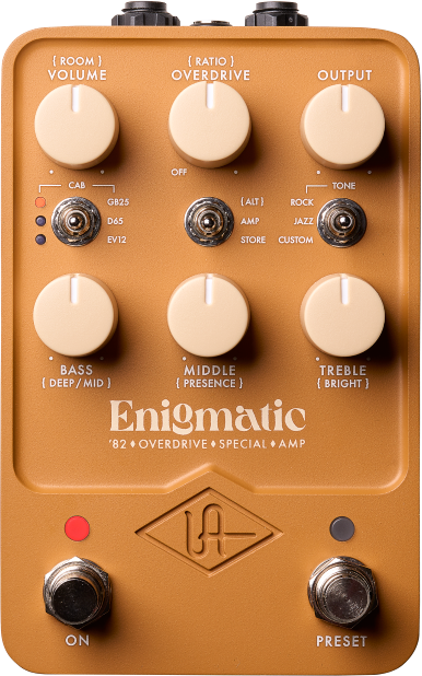 Universal Audio Enigmatic '82 Overdrive Special Amp - Simulation ModÉlisation Ampli Guitare - Main picture