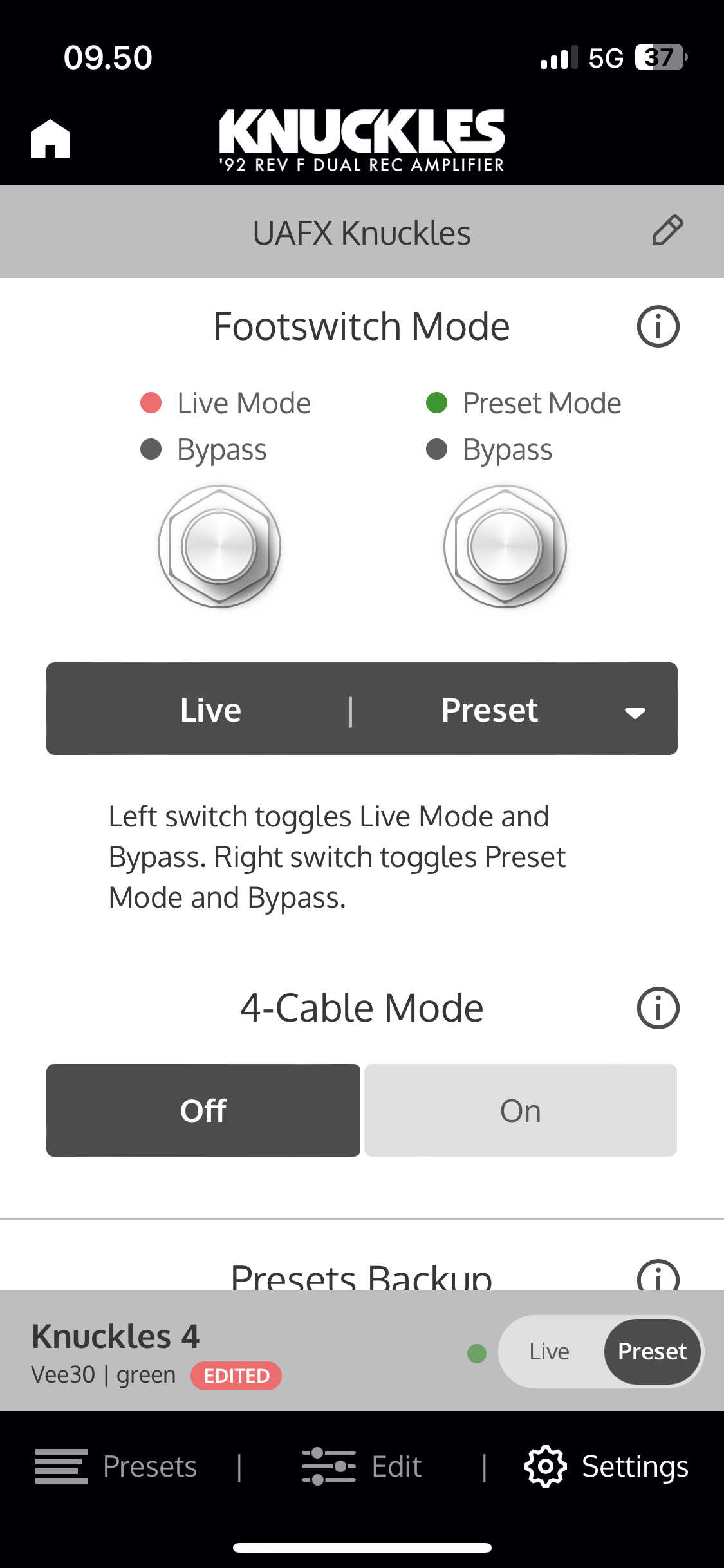 Universal Audio Uafx Knuckles '92 Rev F Dual Rec Amplifier - PÉdale Volume / Boost. / Expression - Variation 9