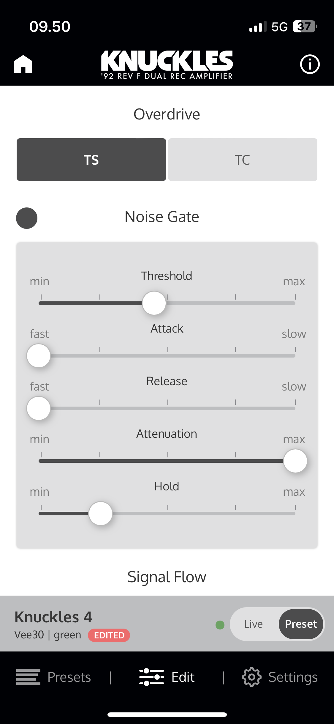 Universal Audio Uafx Knuckles '92 Rev F Dual Rec Amplifier - PÉdale Volume / Boost. / Expression - Variation 6