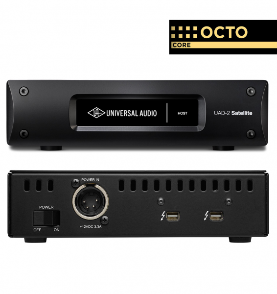 Universal audio UAD-2 Satellite Thunderbolt OCTO Core Usb audio