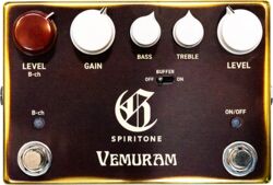 Pédale overdrive / distortion / fuzz Vemuram Spiritone Char Signature