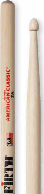 Vic Firth American Classic 7a Hickory - Baguette Batterie - Main picture