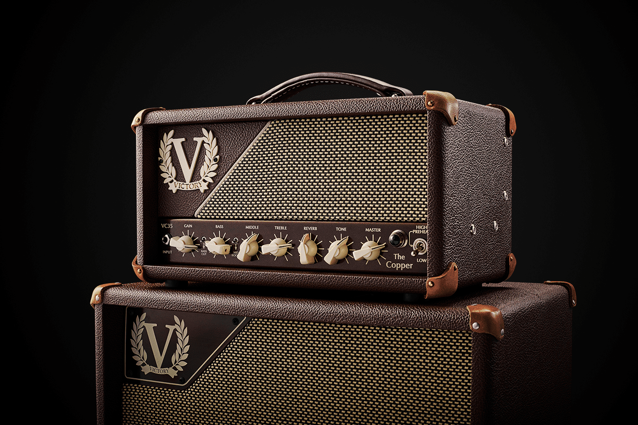 Victory Amplification Vc35 The Copper Compact Head 35w - Ampli Guitare Électrique TÊte / PÉdale - Variation 1