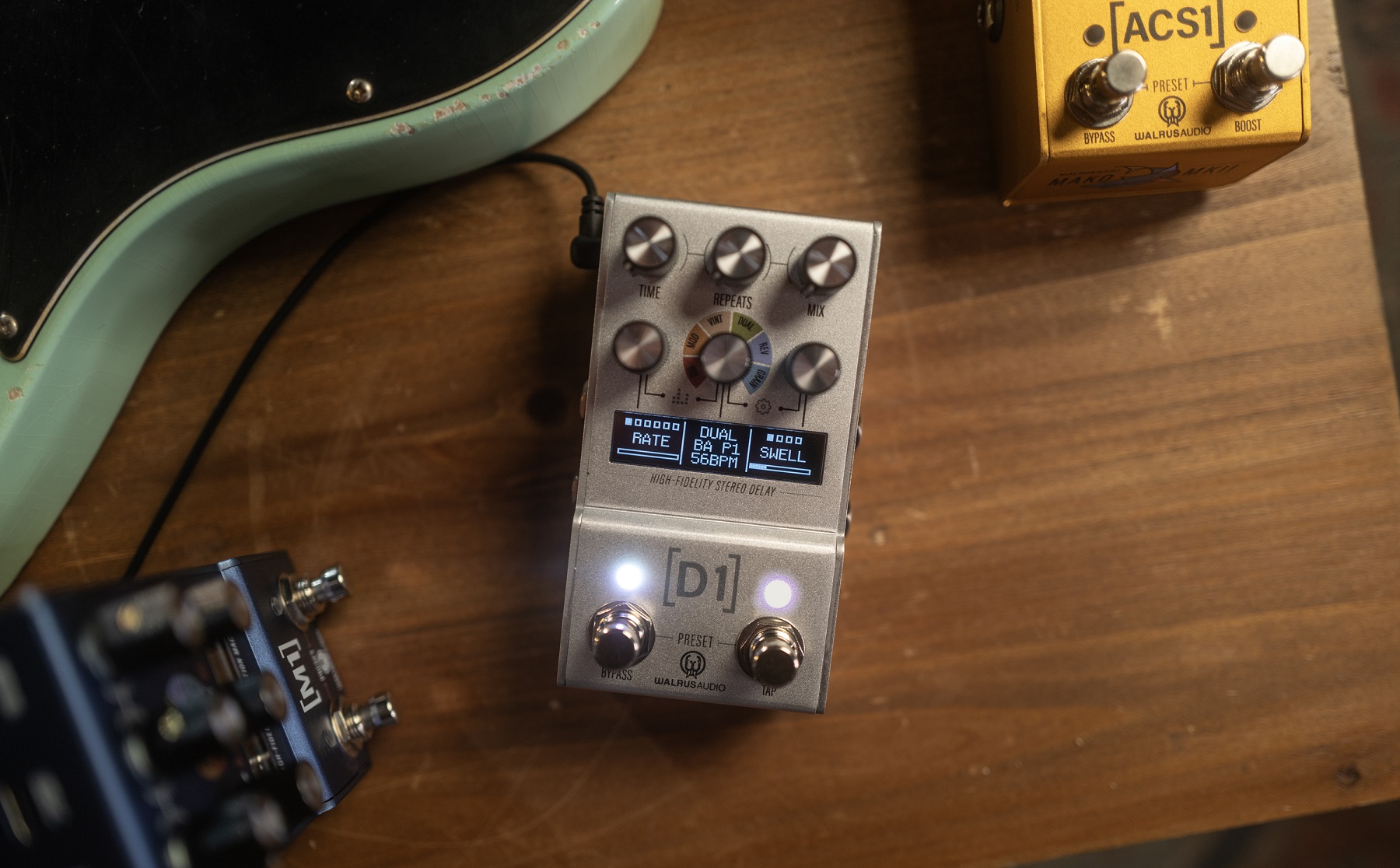 Walrus Audio Mako D1 Mkii - PÉdale Reverb / Delay / Echo - Variation 6