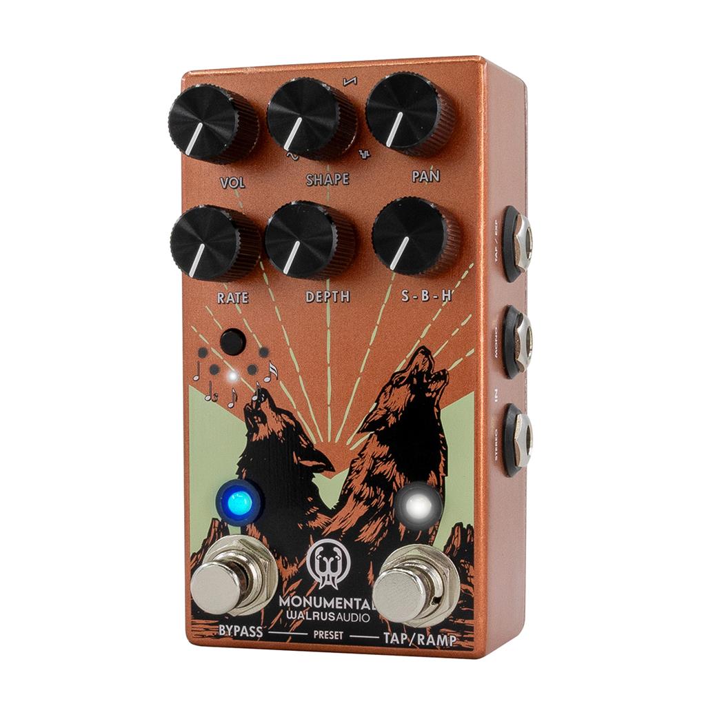 Walrus Monumental Tremolo Orange - PÉdale Chorus / Flanger / Phaser / Tremolo - Variation 2