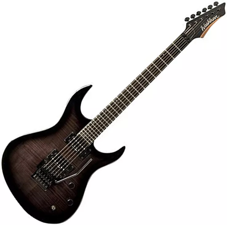 Washburn XM Pro 2FR Black - エレキギター