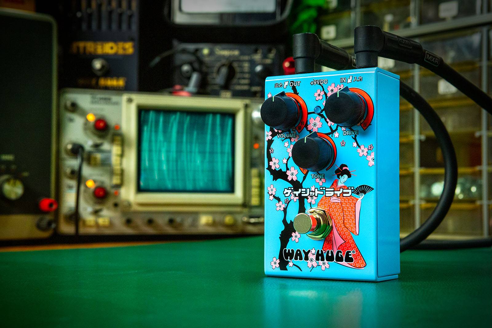 Way Huge Geisha Drive Blue Wm32b Smalls Ltd Blue - PÉdale Overdrive / Distortion / Fuzz - Variation 4