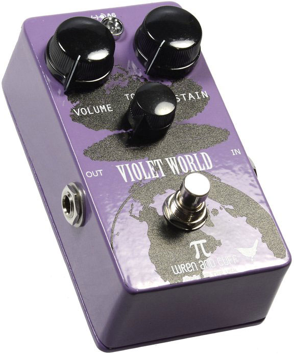 Wren And Cuff Violet World Fuzz - PÉdale Overdrive / Distortion / Fuzz - Variation 1