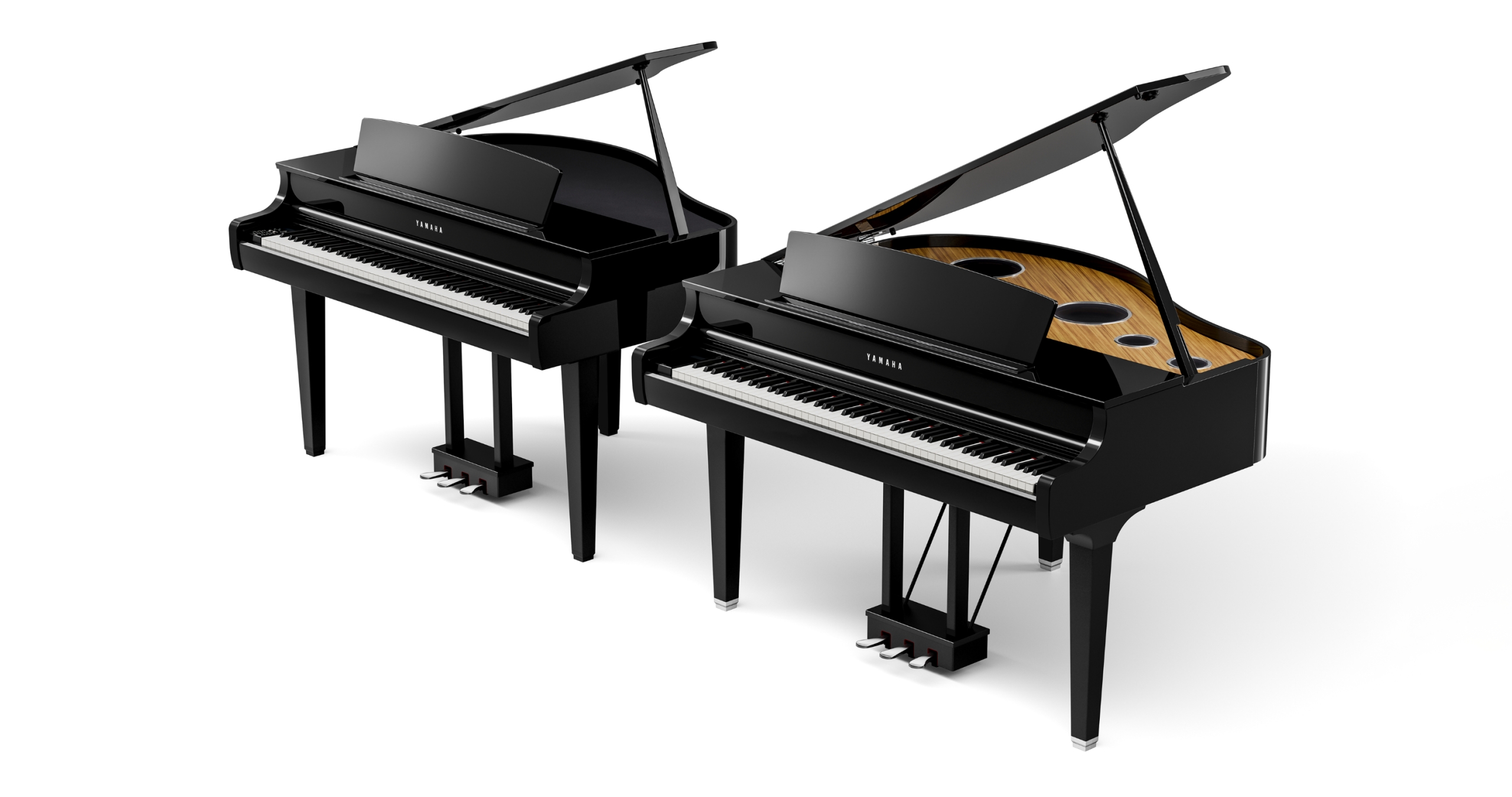 Yamaha Clp-865gp - Polished Ebony - Piano NumÉrique Meuble - Variation 2