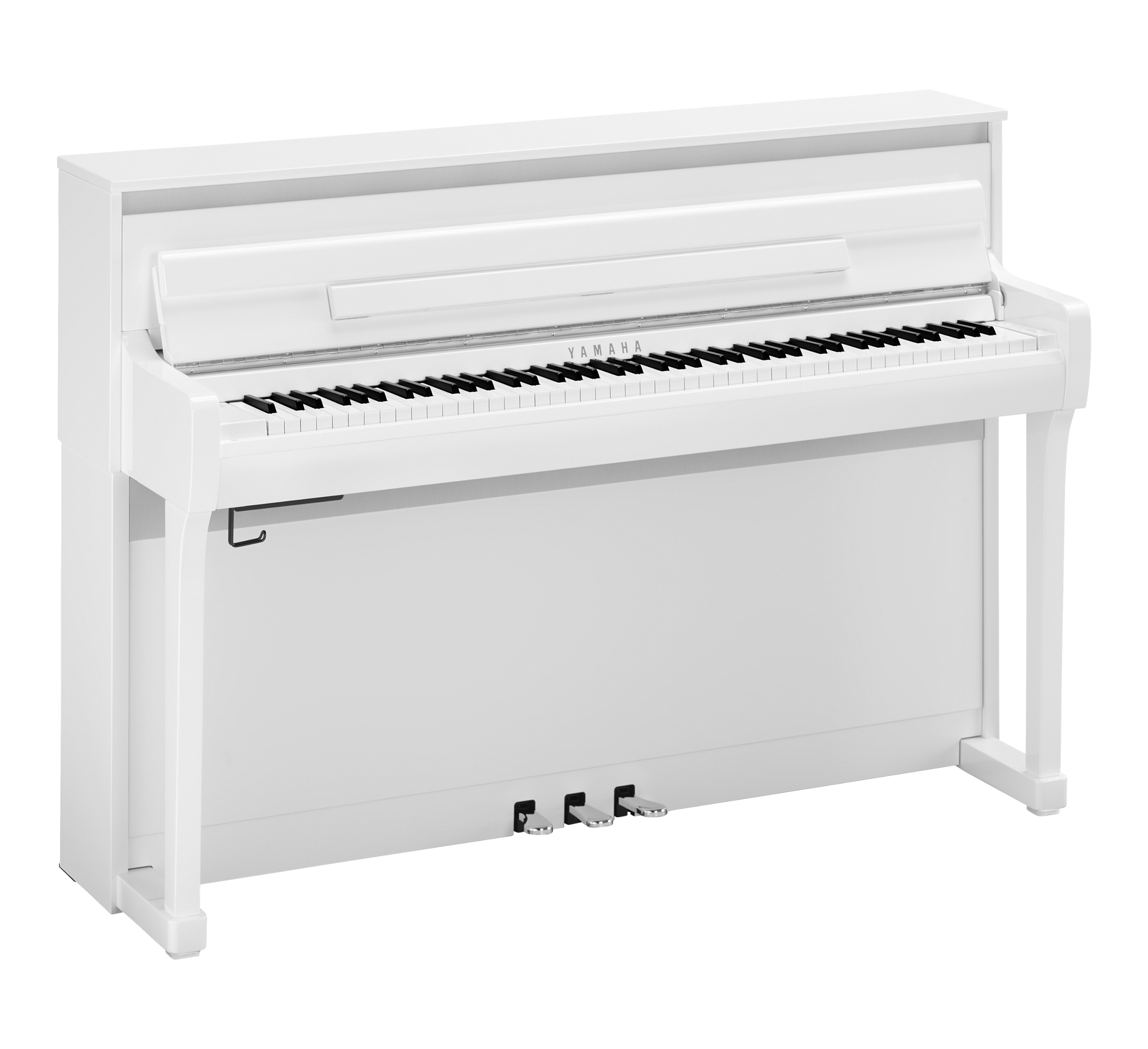 Yamaha Clp-885 - Polished White - Piano NumÉrique Meuble - Variation 1