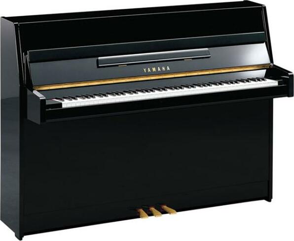 Yamaha B1pe - Black - Piano Droit - Main picture