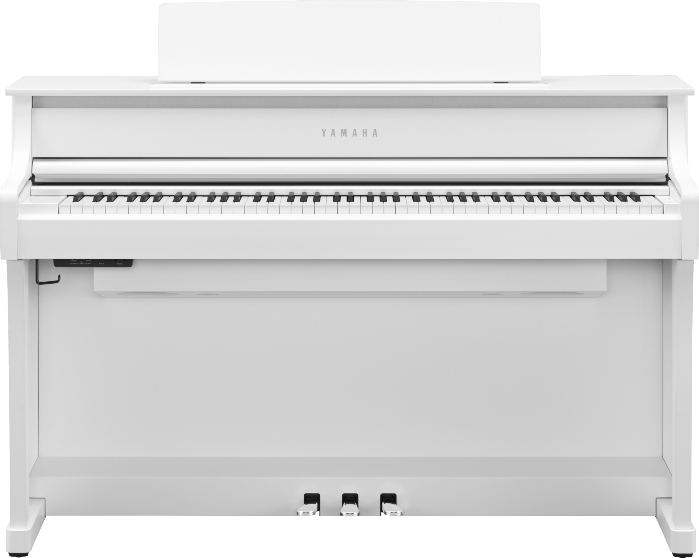 Yamaha Clp-875 - White - Piano NumÉrique Meuble - Main picture